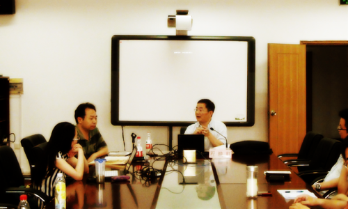 程映虹教授在博士沙龙讲学